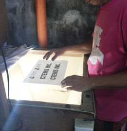 ctems philippines packaging bottle printing silk screen pet valenzuela ugong hdpe pet pp sprayers caps lotion pump